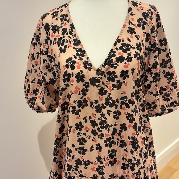 Johnny Was calme v neck tiered floral  dress size XS NWT - Picture 3 of 9